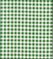 oilcloth by the yard gingham hunter green  swatch