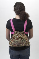 Freckled Sage Oilcloth Bike Bag Leopard