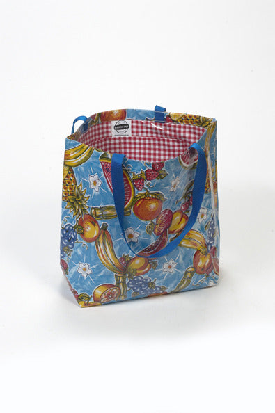 Freckled Sage Sugarcane Blue market bag