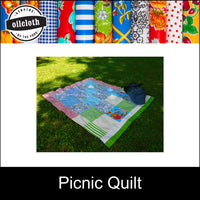  DIY Picnic oilcloth Quilt Kit